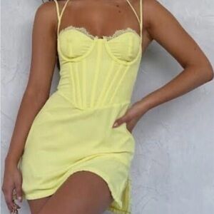 NWT White Fox Move Along Mini Dress